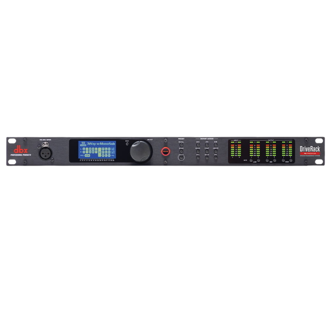 DBX DriveRack PA PREMIUM Digital Crossover